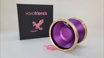 YOYOFRIENDS Brass Ring Peregrine YoYo Unboxing Review.