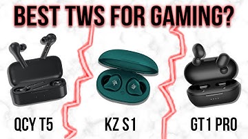 THE ULTIMATE BUDGET GAMING TWS BATTLE! - KZ S1 vs Haylou GT1 Pro vs QCY T5
