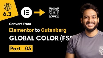 5. Configure global color inside Block editor theme - Full Site Editor WP