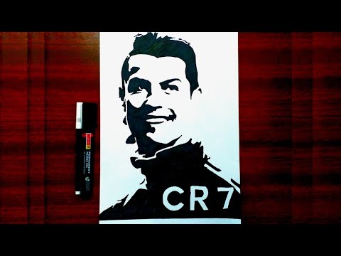 Cristiano Ronaldo drawing sketch #ronaldo #drawing