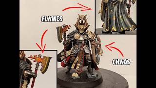 Painting a Hellcast eternal | Stormcast turned to chaos | Age of Sigmar | Low effort edition