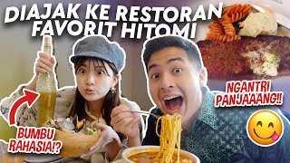 DIAJAK HITOMI MAKAN DI RESTORAN FAVORITNYA DIA... ADA BUMBU RAHASIA!?