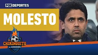 La MOLESTIA del presidente del PSG cuando le preguntan por LUIS ENRIQUE | El Chiringuito