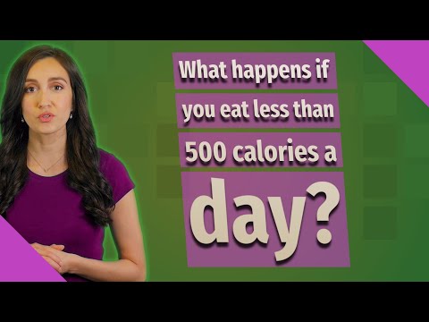 What Happens If You Only Eat 500 Calories A Day