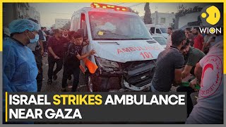 Israel-Palestine war: Israel strikes ambulance near Gaza hospital, 15 reported killed | WION