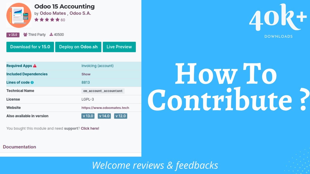 Odoo 12 Accounting Pdf Reports | Odoo Apps Store