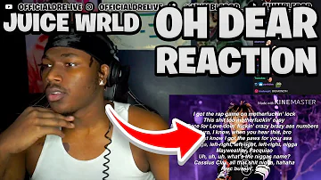 OFFICIALDRELIVE - juice wrld oh dear | #REACTION