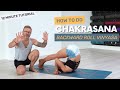 12 min yoga tutorial  learn how to do the backward somersault  chakrasana vinyasa