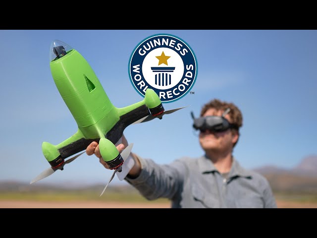 Fastest Drone EVER! - Guinness World Records class=