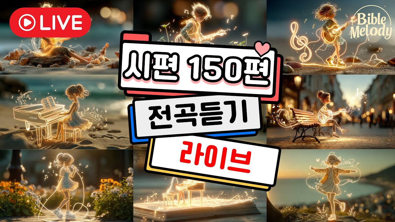 시편찬양 1편~150편 연속듣기