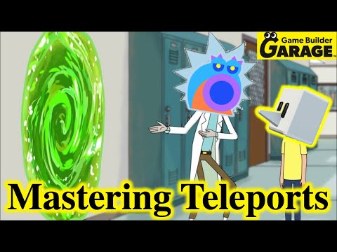 Mastering Teleport Nodons in Game Builder Garage (GBG Guide / Tutorial)