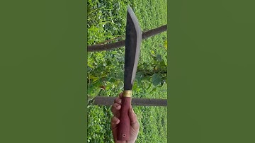 Tôi làm con dao mèo bằng thép trục xu phát tàu thủy sắc bén vô địch không gì bằng thật hiếm gặp