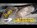 100 subscribers thank you from the buttom of our soles