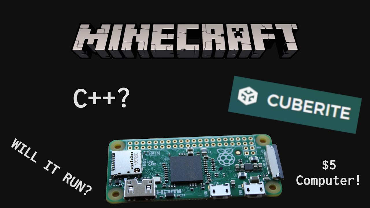 Raspberry Pi Zero Minecraft Server Cuberite Minecraft Server On A 5 Computer Youtube