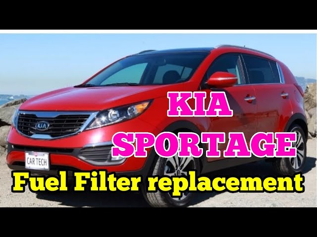 Kia Sportage Fuel Filter Change - Youtube