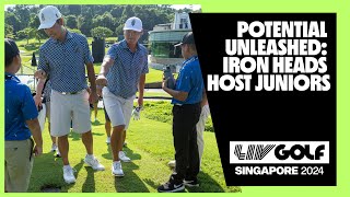 Potential Unleashed: Iron Heads Host Junior Golfers | LIV Golf Singapore