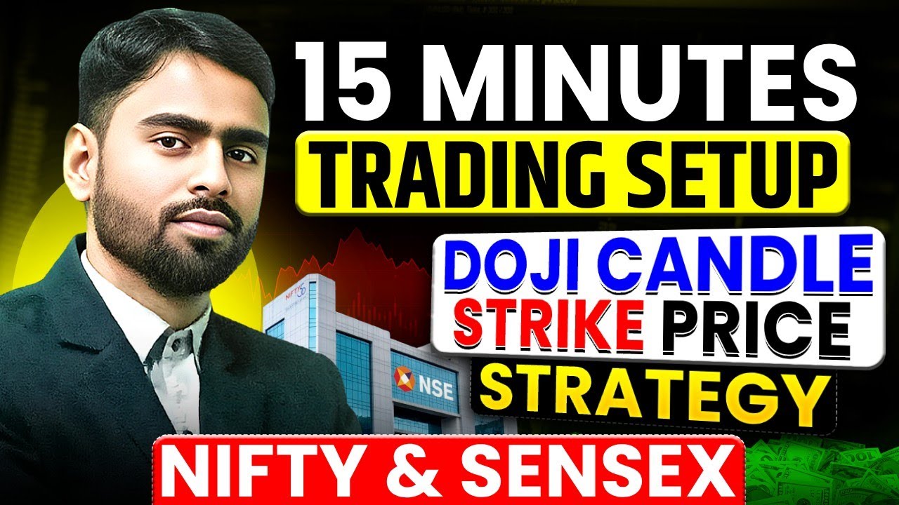 First 15 Minutes Strike Price Strategy | Nifty & Sensex | Market Crash | Perfect Intraday Setup