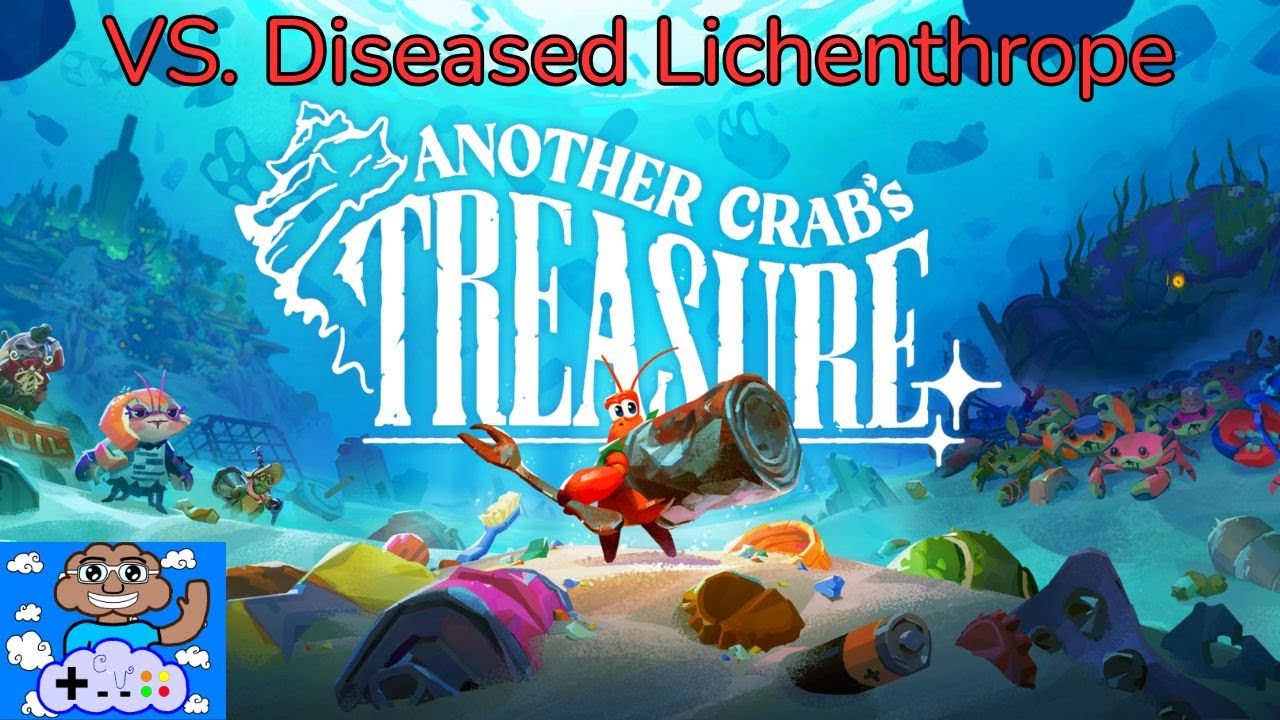 Diseased Lichenthrope Boss Fight | Another Crab’s Treasure