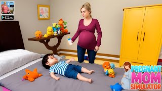 Pregnant Mom Simulator Game Android Gameplay Part 4 Baby Care