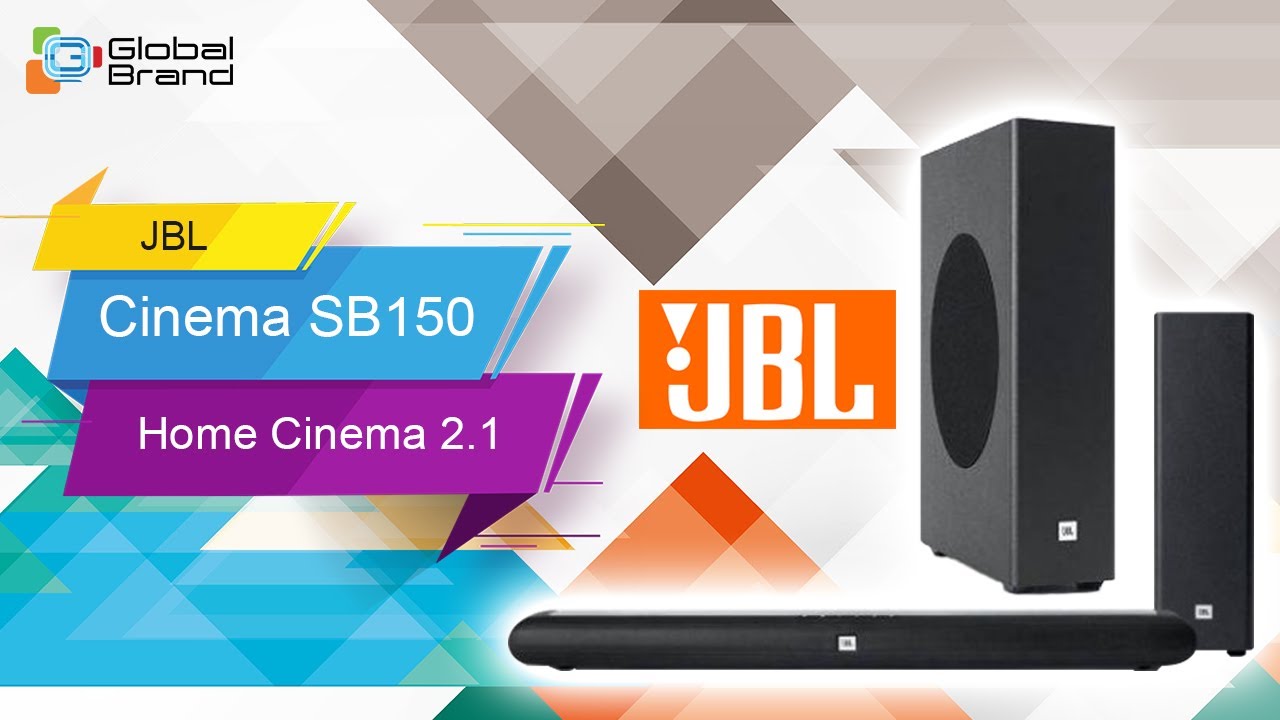 JBL Cinema SB150  Home Cinema 2.1 soundbar with wireless