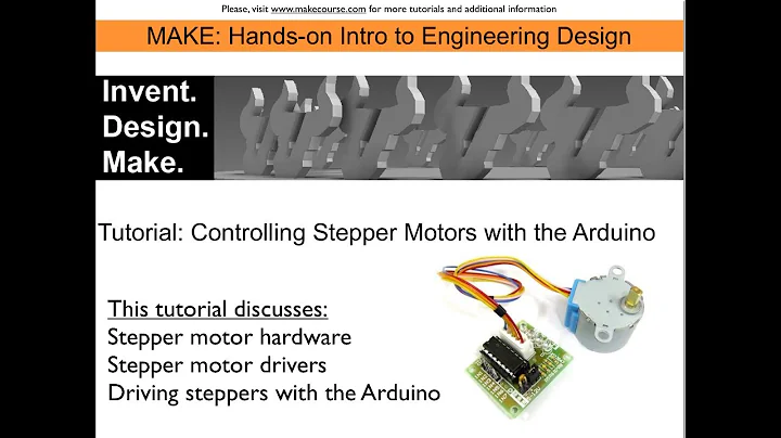 Tutorial: Stepper Motors Controlled with the Arduino