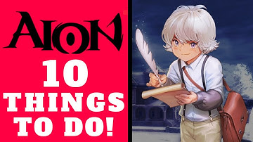 AION 7.5 - 10 Things YOU SHOULD DO EVERY DAY In The New 7.5 Update (Aion Online 2020 Guide)