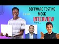 software testing mock interview | QA interview Questions & Answers | Automation Interview Part 1