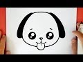 COMMENT DESSINER UN CHIEN KAWAII