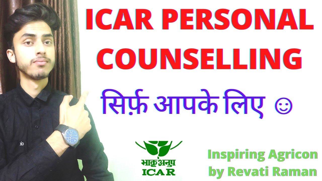 Icar counselling help and guidance with Inspiring Agricon by Revati Raman Bsc Agriculture student