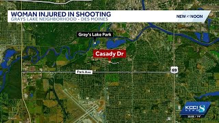 Des Moines police investigating overnight shooting that left woman injured