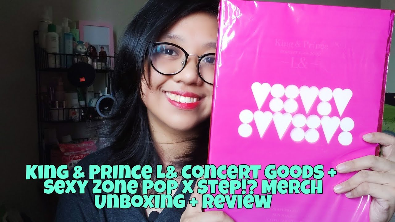 King & Prince L& 2020 Concert Goods + Sexy Zone Pop x Step!? Merch