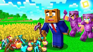 Minecraft Manhunt, But Farming Is OVER POWERED