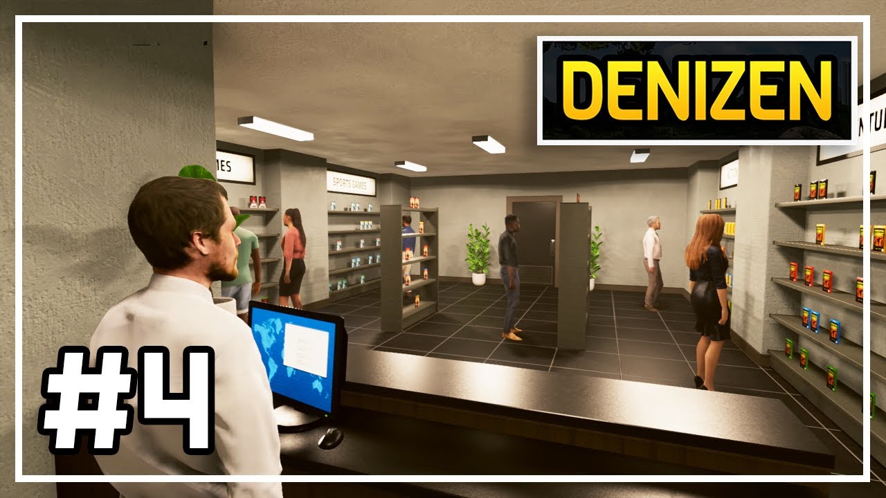 Denizen Cod DENIZEN - ลองเปิดธุระกิจร้านขายแผ่นเกม.. #4 - YouTube