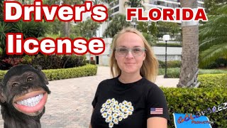 :    /Drivers license Florida/  /  