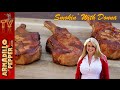 Smoked Apple-Bourbon Pork Chops | Masterbuilt Smoker