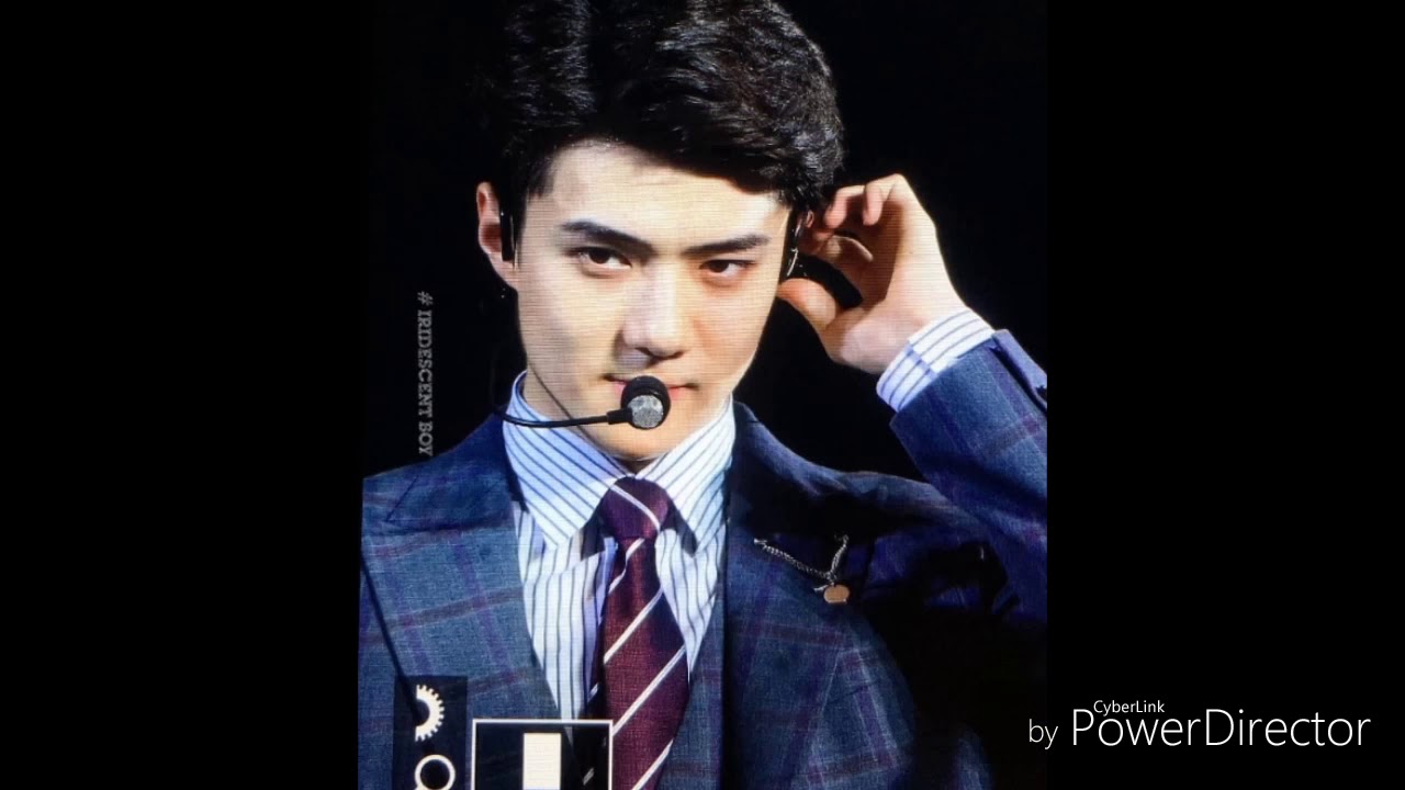 (180303) Sehun Looks Handsome with New Hair Style @ The 