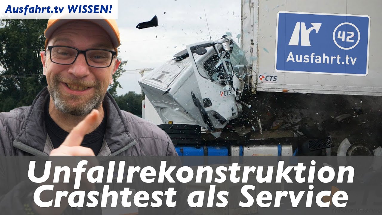 Wir lassen es krachen! Mit den Kollegen von der Unfallrekonstruktion | Ausfahrt.tv Wissen
