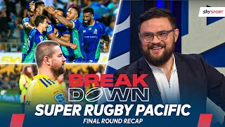 So MANY story lines from the final regular round of #SuperRugbyPacific 😍 | The Breakdown 4th June