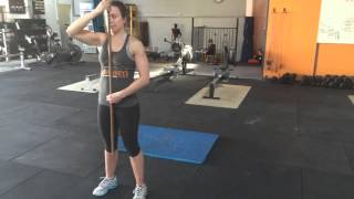 3 Points of Contact Anteriorly - Hip Dissociation (Deadlift / Hip Hinge)