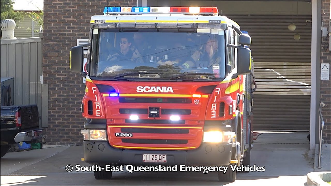 QFRS - 509A Responding (Camp Hill)