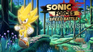 Sonic Forces Speed Battle: Planet Wisp