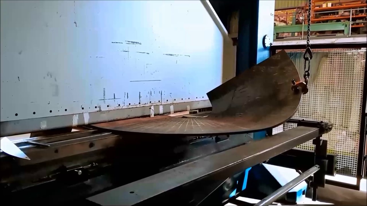 Pedco Engineering BumpPressing 20mm Plates into Cone Sections YouTube