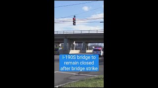 I-190S bridge over Niagara Falls Boulevard closed for emergency repairs
