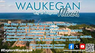 2026-08-17 City of Waukegan Live City of Waukegan Meetings