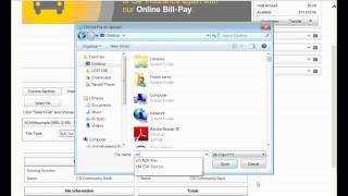 ACH   Import Batch From File Net Worth