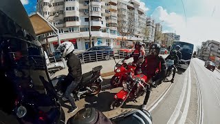 Trip with bikers