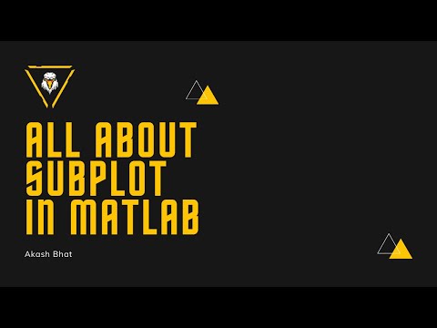All About SubPlot in MATLAB