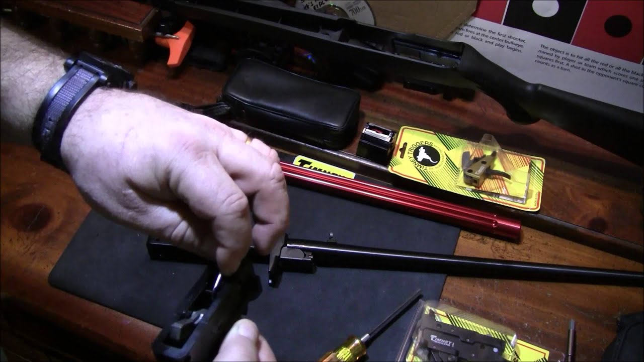 10 22 timney trigger install on the ati ar22 project build youtube