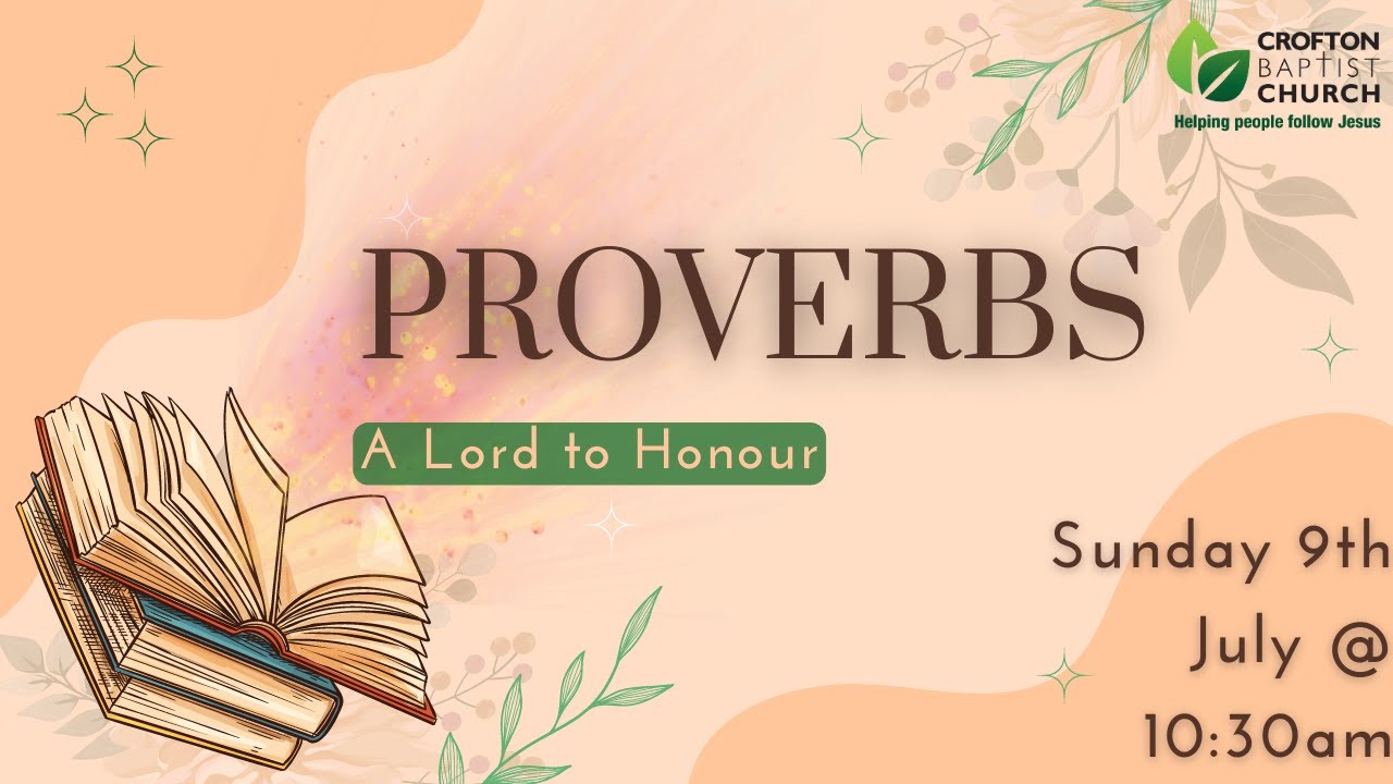 Crofton Baptist Church 9th July 2023, 1030am YouTube