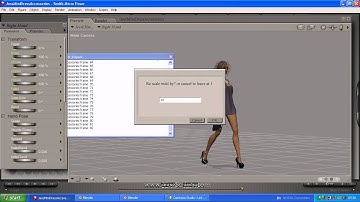 Poser to Blender 2.49